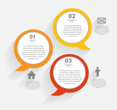 Infographic şablonları iş için