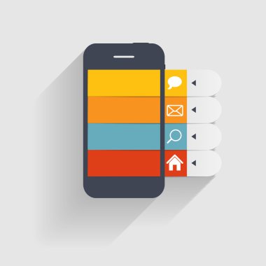 Infographic iş şablonu vektör çizim