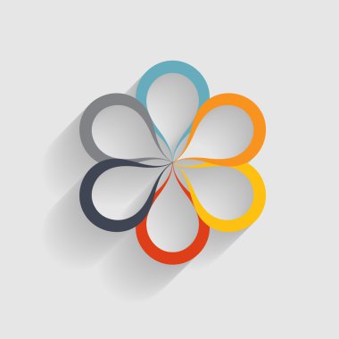 İş Vektörü İllüstrasyonu için Infographic Şablonları.