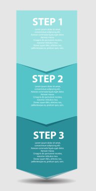 İş Vektörü İllüstrasyonu için Infographic Şablonları