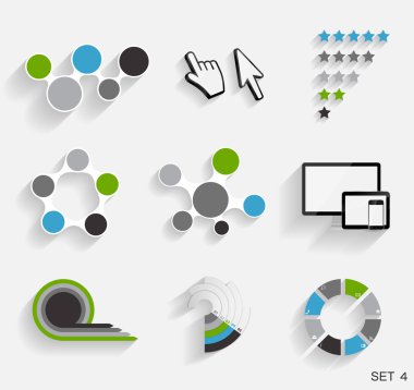 Infographic işletme topluluğu