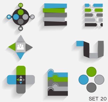 Infographic işletme topluluğu