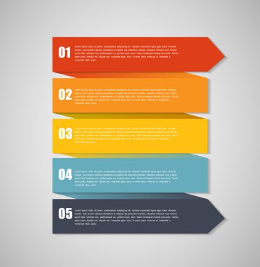 Infographic şablonları iş için