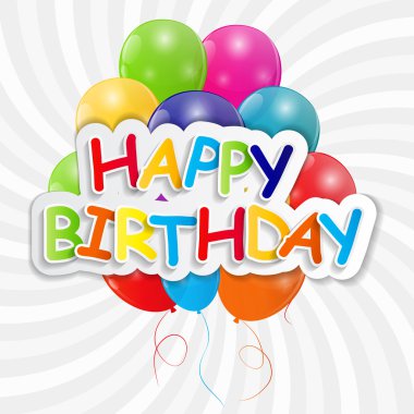 Mutlu yıllar vektör illüstrasyonu