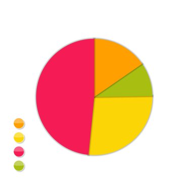 Infographic iş şablonu vektör çizim