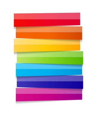 İş vektörü illüstrasyonu için bilgi şablonları. eps10