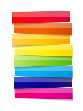 İş vektörü illüstrasyonu için bilgi şablonları. eps10