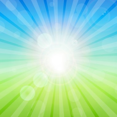 Yaz Soyut Arkaplanı