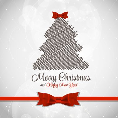 soyut güzellik Noel ve yeni yıl geçmiş. vektör illust