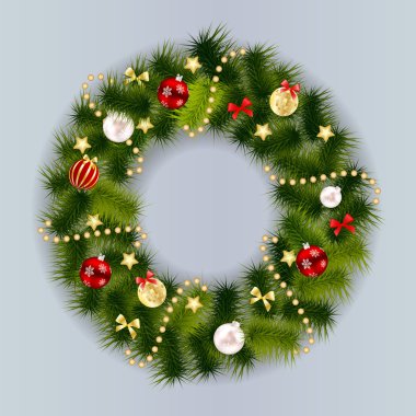 soyut güzellik Noel ve yeni yıl geçmiş. vektör illust