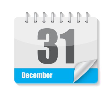 düz takvim simgesini uygulamalar vektör çizim için