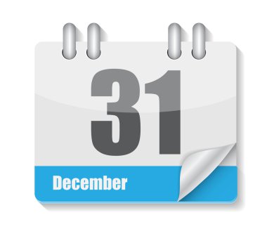 düz takvim simgesini uygulamalar vektör çizim için