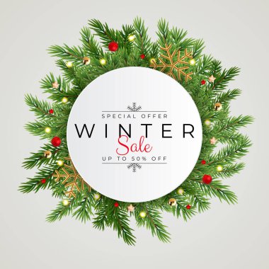 Noel Tatil Partisi Geçmişi. Mutlu yıllar ve Mutlu Noeller Poster Şablonu. Vektör Illustration EPS10