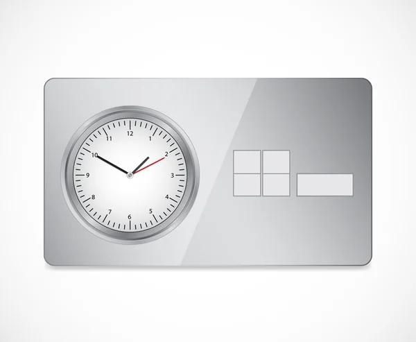 Icono del reloj — Vector de stock