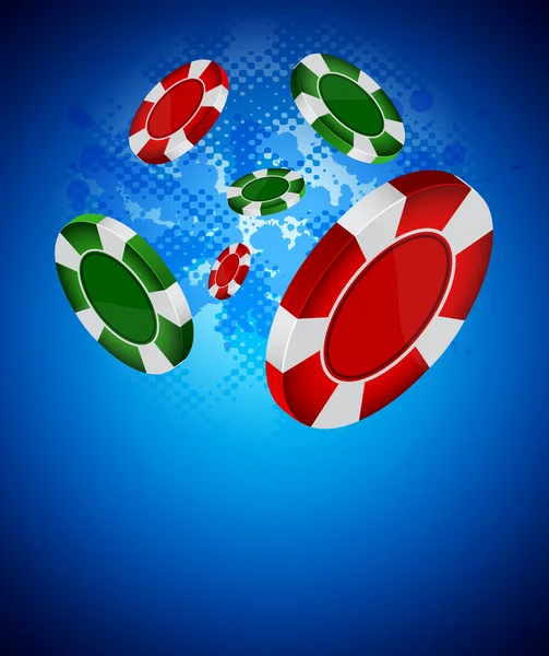 Casino Achtergrond — Stockvector