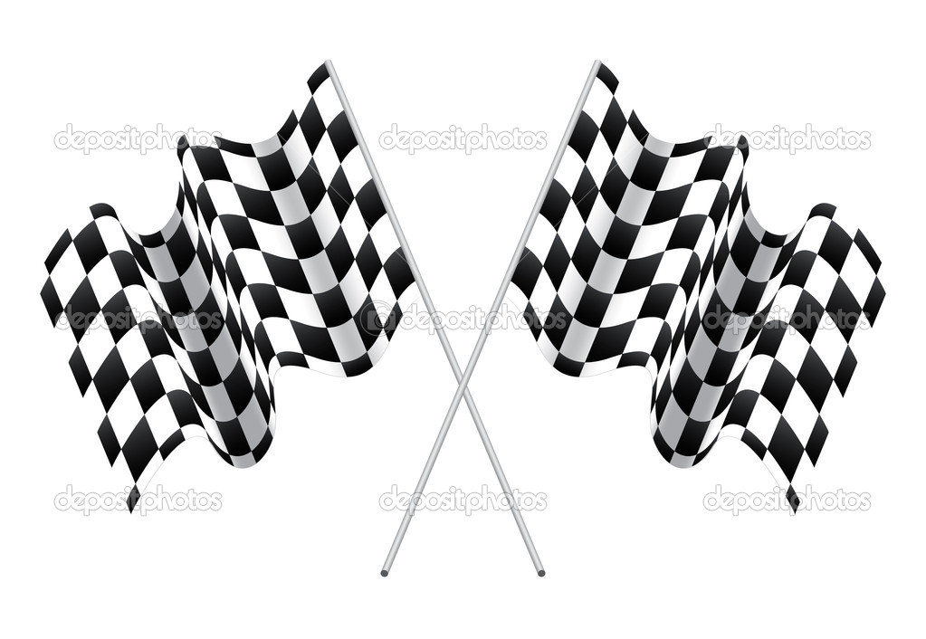 Checkered flags