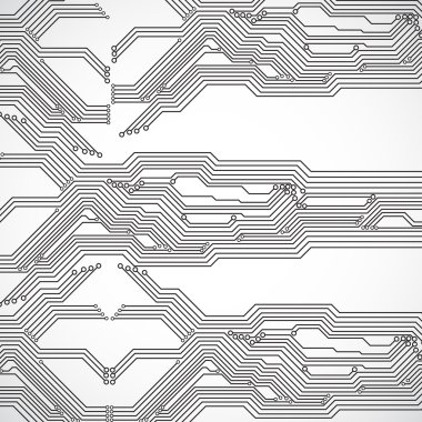 Circuit board background clipart