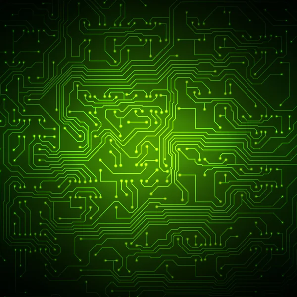 Fond de circuit imprimé — Image vectorielle
