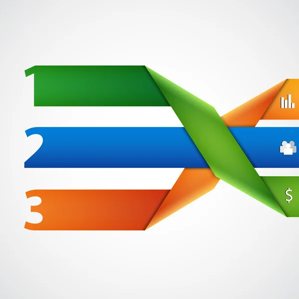 Infografik-Vorlage — Stockvektor