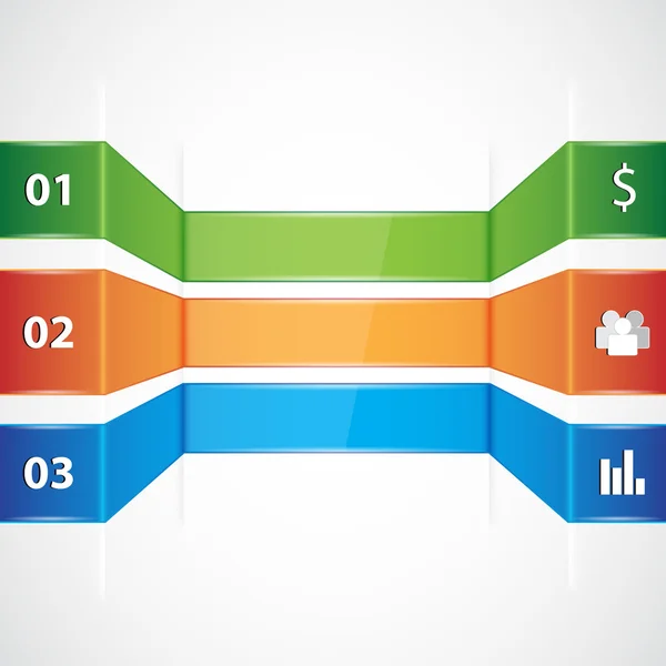 Infographic sjabloon — Stockvector