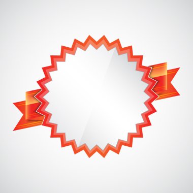 kurdele ile kırmızı rozet