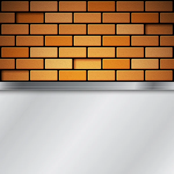 Brick wall — Stock Vector