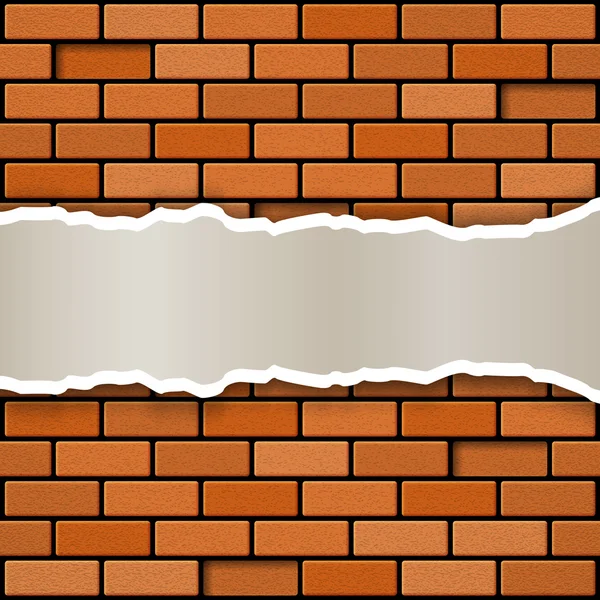 Mur z cegły — Wektor stockowy