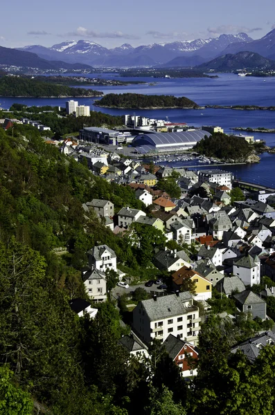 Alesund, Noruega panorama — Foto de Stock