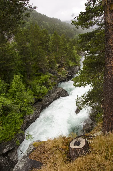 Wasserfall in Norwegen — Stockfoto