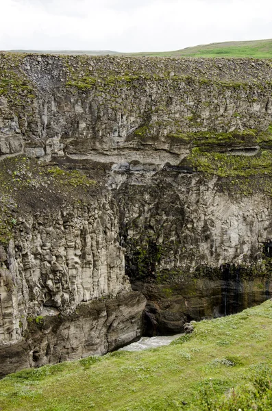 Islanda- Golden Circle-Gullfoss-Golden Falls-Europa Destinazione di viaggio — Foto Stock