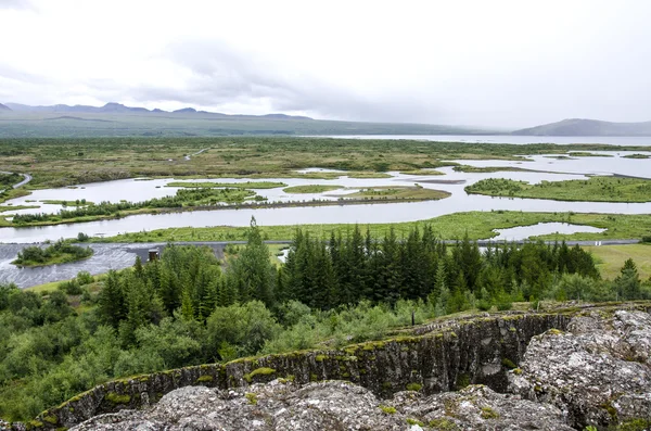 Island - thingvellir Nationalpark - Goldener Kreis — Stockfoto