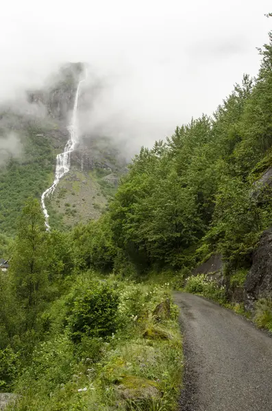 挪威-jostedalsbreen 国家公园-性质 — 图库照片