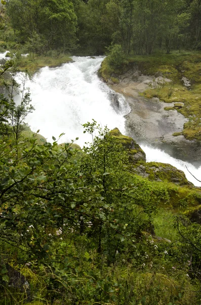 Cachoeira na Noruega — Fotografia de Stock