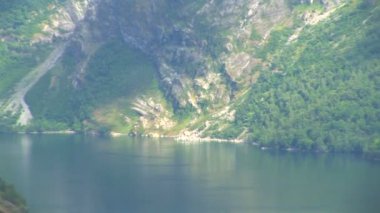 Norveç dönüşümlü - geiranger panoramik seyahat hedef Kuzey Avrupa