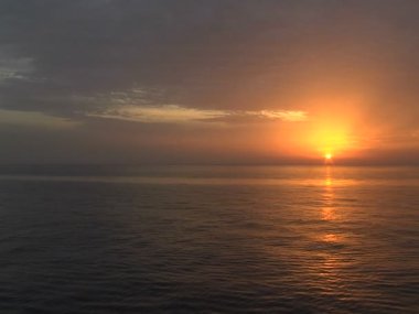 Karadeniz 'de gün batımı