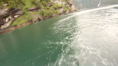 tekne - geiranger fiyortları - Norveç kaburga