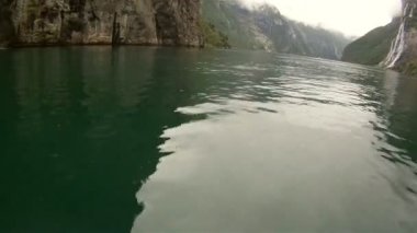 tekne - geiranger fiyortları - Norveç kaburga