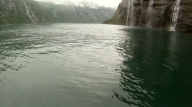 tekne - geiranger fiyortları - Norveç kaburga