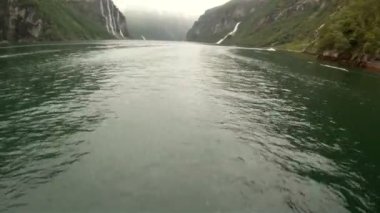 tekne - geiranger fiyort - Norveç kaburga