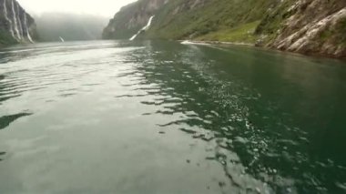 tekne geiranger fiyort Norveç kaburga