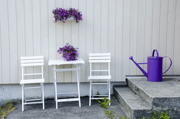 Ontspannen op de veranda — Stockfoto