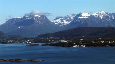 Norveç - alesund panoramik - seyahat hedef - Kuzey Avrupa