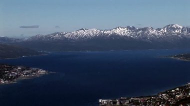 Norveç - tromso panoramik - seyahat hedef - Kuzey Avrupa