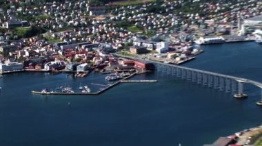 Norveç - tromso panoramik - seyahat hedef - Kuzey Avrupa
