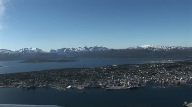Norveç - tromso panoramik - seyahat hedef - Kuzey Avrupa