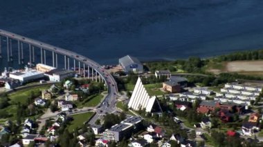 Norveç - tromso panoramik - seyahat hedef - Kuzey Avrupa