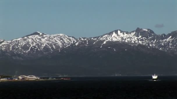 Norvégia - Tromso panoráma - úticél - Észak-Európában — Stock videók