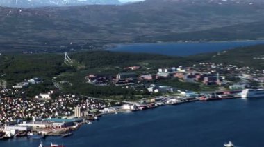 Norveç - tromso panoramik - seyahat hedef - Kuzey Avrupa