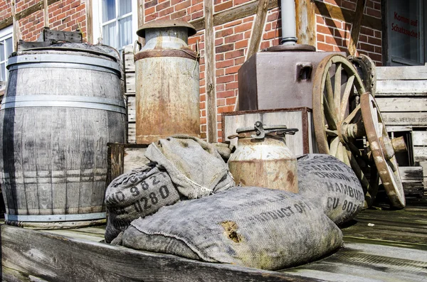 Nostalgia - roba vecchia dal fienile — Foto Stock