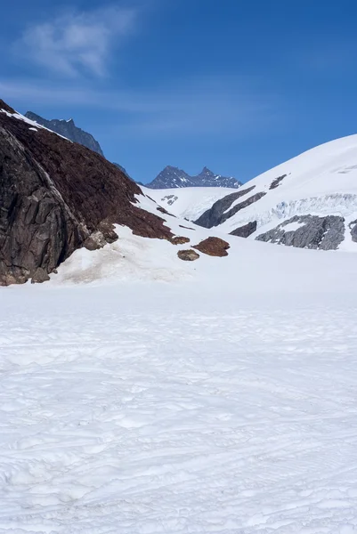 Alaska, vue aérienne de la montagne — Photo